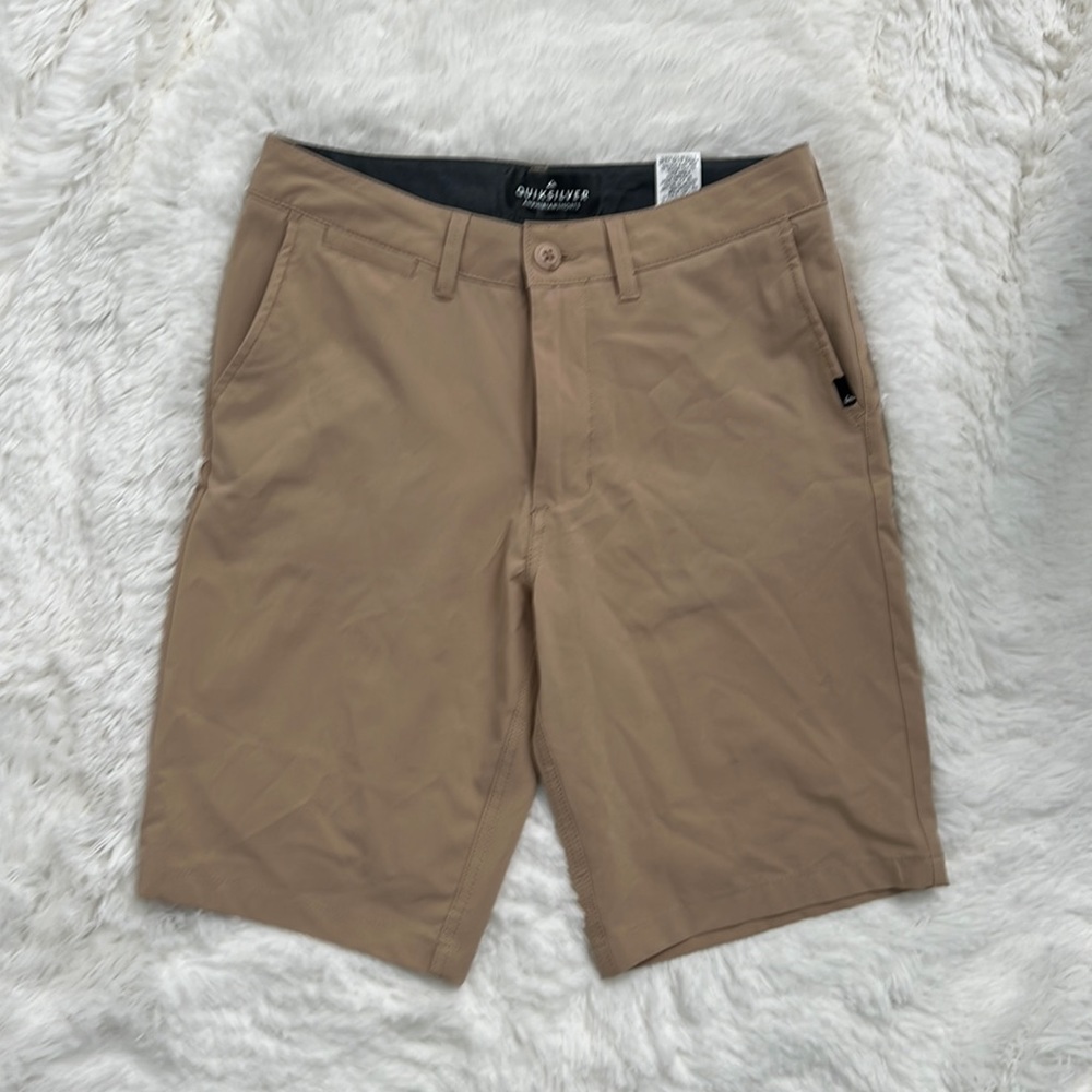 QUICKSILVER Amphibian Shorts Size 28 DryFlight Water Repellant Hybrid Shorts